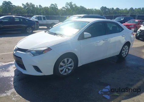 2015 Toyota Corolla Le from USA, damaged, VIN 2T1BURHE5FC442305